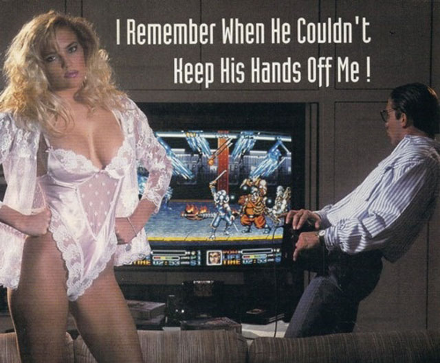 Neo-Geo retro video game ad