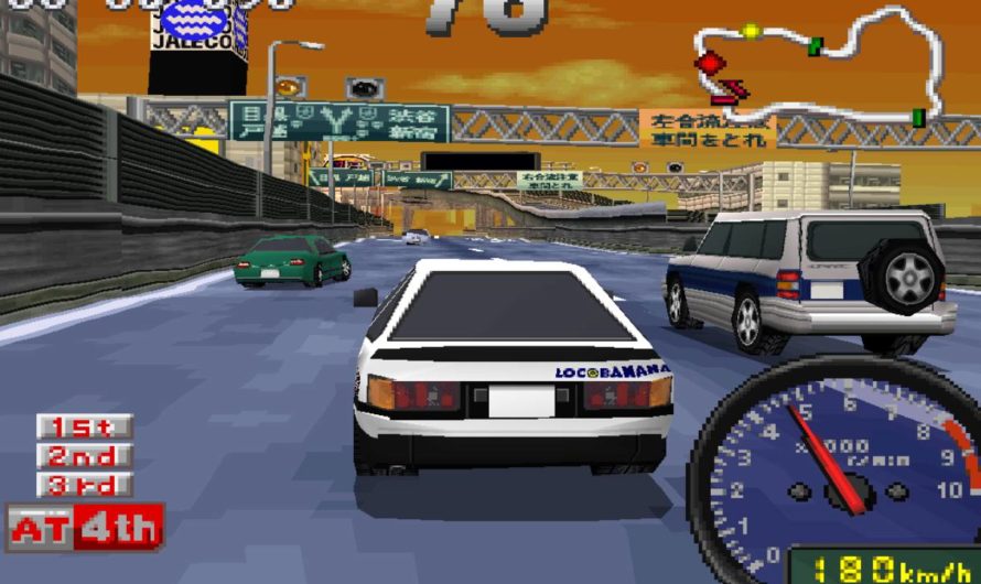 This PS1 Game Gives Off Serious Initial D Vibes: Tokyo Highway Battle